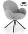 Lookway Snoopy Drehstuhl 180°, grau, Textil (800001298574)