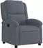 vidaXL Relaxsessel Samt dunkelgrau (371798)