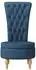 vidaXL Schlafsessel blau, Stoff, 56,5x70x110cm