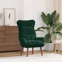 vidaXL Sessel Dunkelgr&uuml;n 69 x 74 x 93 cm Samt