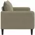 vidaXL XL-Sessel khaki, Samt