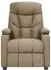 vidaXL Elektrischer Relaxsessel Stoff taupe (3098823)