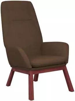 vidaXL Relaxsessel Stoff braun (341386)