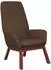 vidaXL Relaxsessel Stoff braun (341386)
