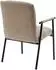 hjh Living Lifea Flex Polsterstuhl Stoff, braun (729518)