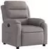 vidaXL Elektrischer Relaxsessel Stoff taupe (3204964)