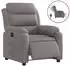 vidaXL Elektrischer Relaxsessel Stoff taupe (3204964)