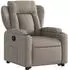 vidaXL Relaxsessel mit Aufstehhilfe, taupe, Stoff (3204490)