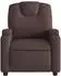 vidaXL Relaxsessel Stoff dunkelbraun (372370)