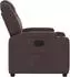vidaXL Relaxsessel Stoff dunkelbraun (372370)