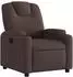 vidaXL Relaxsessel Stoff dunkelbraun (372370)