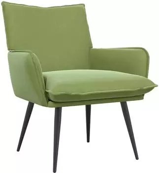 vidaXL Sessel hellgr&uuml;n Samt