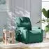 vidaXL Relaxsessel dunkelgrün Stoff (372371)
