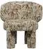 Livetastic Upke Sessel Webstoff, braun/natur, 75x76x69cm (001883054001)
