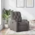 vidaXL Roberto Relaxsessel, Stoff, taupe (372487)