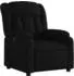 vidaXL Berenas Relaxsessel, Stoff, schwarz (3205774)