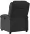 vidaXL Relaxsessel Echtleder, schwarz (3205920)