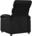 vidaXL Relaxsessel elektrisch, Kunstleder, schwarz (3204026)