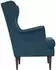 vidaXL Sessel Samt, blau, 65x79x100cm