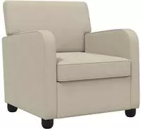 vidaXL Sessel Sand Samt