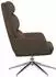 vidaXL Relaxsessel taupe, Stoff