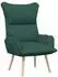 vidaXL Sessel dunkelgrün, Stoff, 69x74x93cm