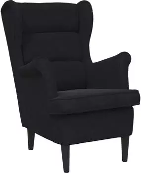 vidaXL Sessel schwarz, Samt, 71x92x91cm