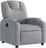 vidaXL Calum Relaxsessel Stoff, hellgrau (3205508)
