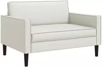 vidaXL XXL-Sessel wei&szlig;, Kunstleder (42043537)