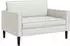vidaXL XXL-Sessel weiß, Kunstleder (42043537)