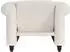 Dorel Home Felix II Chesterfield-Sessel Breit-Cord, beige, verstellbare Rückenlehne (74044012-0)