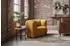 Kawola LAYLA Eckelement Sessel Samt, gelb (800001453352)