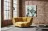 Kawola LAYLA Eckelement Sessel Samt, gelb (800001453352)