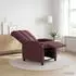vidaXL Liegesessel lila, Stoff (42034968)