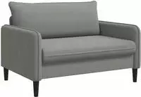 vidaXL XXL-Sessel Dunkelgrau Samt
