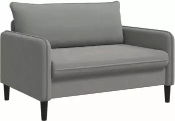 vidaXL XXL-Sessel dunkelgrau, Samt (42043560)