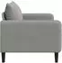 vidaXL XXL-Sessel dunkelgrau, Samt (42043560)