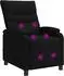 vidaXL Massage-Relaxsessel, schwarz, Stoff (42034911)