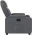 vidaXL Relaxsessel grau Kunstleder (372430)