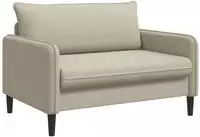 vidaXL XXL-Sessel Beige Samt