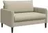 vidaXL XXL-Sessel, Samt, beige