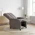 vidaXL Liegesessel Stoff, taupe (42034963)