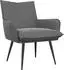 vidaXL Sessel dunkelgrau Samt (42047724)