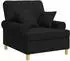 vidaXL Sessel mit Kissen, Stoff