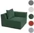 MCW O54 Eckteil Loungesessel Textil, grün (800001527498)