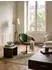 KADIMA DESIGN SIRAN Loungesessel Samt, drehbar, grün/gold (4255632581533)