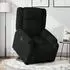 vidaXL Relaxsessel mit Aufstehhilfe, schwarz, Stoff (3205204)