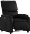 vidaXL Elektrischer Relaxsessel schwarz, Kunstleder (3204872)