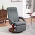 HomCom Relaxsessel mit Liegefunktion grau (DE839-849V70GY0431)