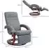 HomCom Relaxsessel mit Liegefunktion grau (DE839-849V70GY0431)